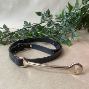 ADD-ON item. Waist Belt with Gold Detail